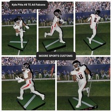 Custom Atlanta Falcons: K. Cousins, D. London, K. Pitts FIgures (sold as a set)