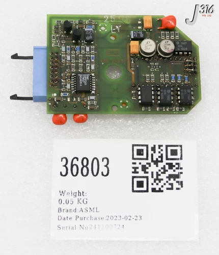 36803 ASML PCB ASSY 4022.436.1070