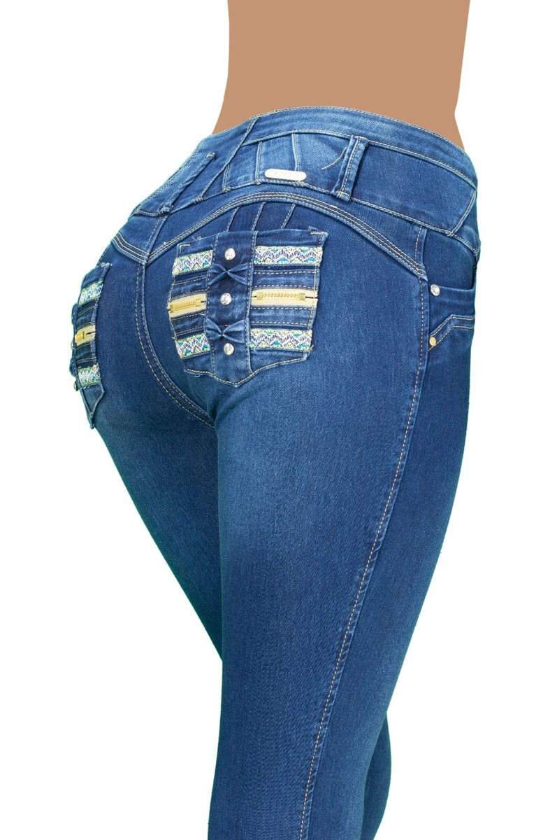 HA様 High Waist Stretch Push-Up Colombian Style Levanta Cola Skinny
