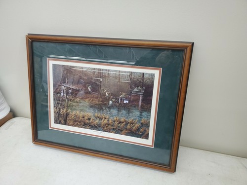 "Apple River Malllards" Druck von Terry Redlin gerahmt & mattiert rauch-/haustierfrei - Bild 7 von 10