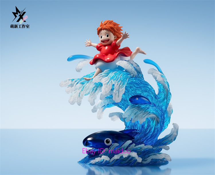 置物 Ponyo on the Cliff by the Sea Ponyo On The Cliff Action Figure – Nooks' Den