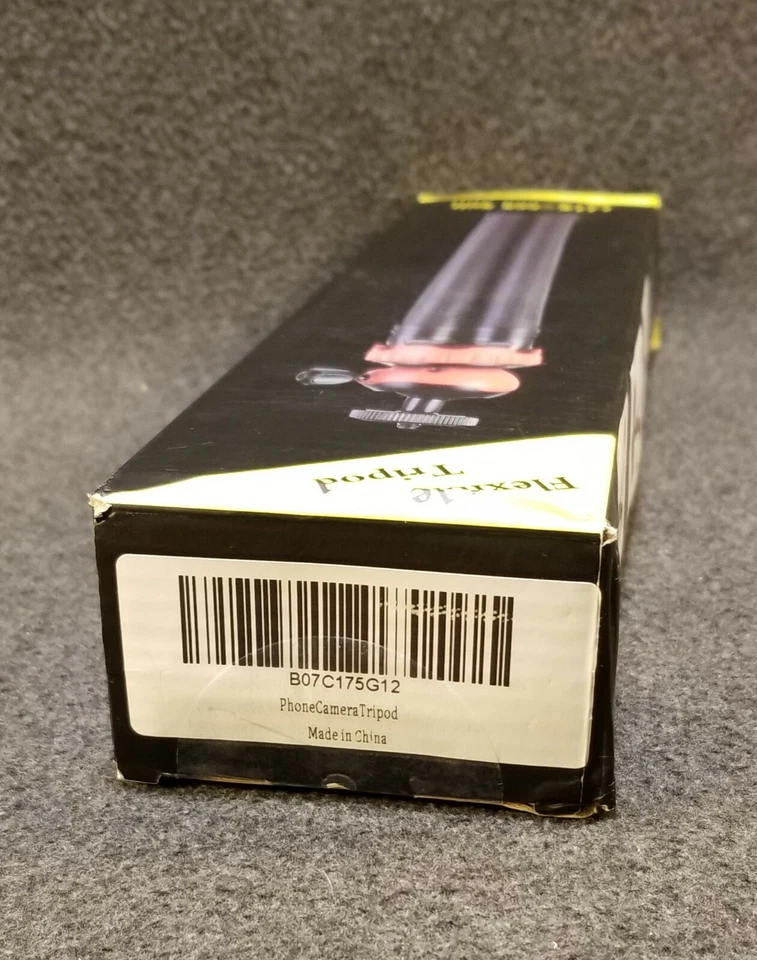 10.5" Flexible Tripod Stand LDX-668 Suit For Phone Or Camera Black & Red - Image 4 of 4