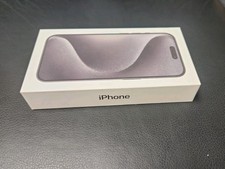 Apple iPhone 15 Pro Black Titanium 256GB EMPTY BOX ONLY A2848 MTQR3LL/A