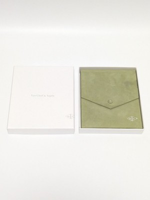 Authentisches Van Cleef & Arpels Schmucketui Etui und leere Box VCA-Zubehör