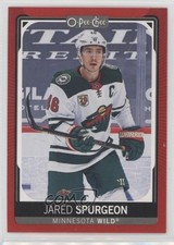 2021-22 O-Pee-Chee Red Border Jared Spurgeon #310 1k90