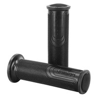 Domino Motorradgriff On Road 6272 Stil Schwarz Geschlossenes Ende 120Mm (Paar)