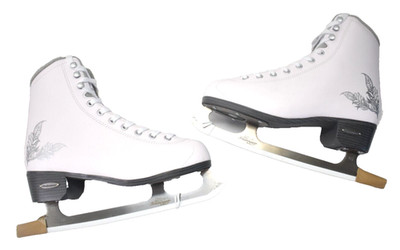 Rollerblade Bladerunner Ice Aurora Womens Adult Figure Skate Shoes Size 10-1/3