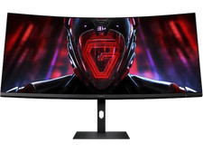 Monitor gaming - Xiaomi G34, 34", WQHD, 1 ms, 180 Hz, FreeSync, DisplayPort x2, 
