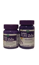 Vicks Pure Zzzs Melatonin + Chamomile & Lavender 72 Total Gummies Ex.10/2025