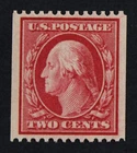 CKStamps: US Stamps Collection Scott#386 2c Washington Mint H OG 21 1/2mm