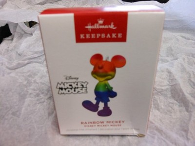 Hallmark Keepsake ''Rainbow Mickey - Disney'' 2024 Ornament NEW OTHER