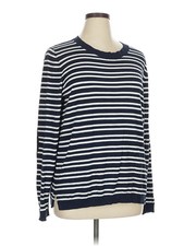 Market and Spruce Women Blue Pullover Sweater 1X Plus