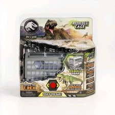 Jurassic World Captivz Epic Battles T-Rex Rumble Cage w/Lights & Sounds 🆕