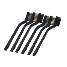 6 PCS Mini Nozzle Brush Replacement Kit Household Cleaning Tools Brass