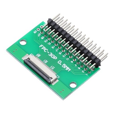 FFC FPC Connector Board 28 Pins Double Row Right Angle Pin Header Adapter