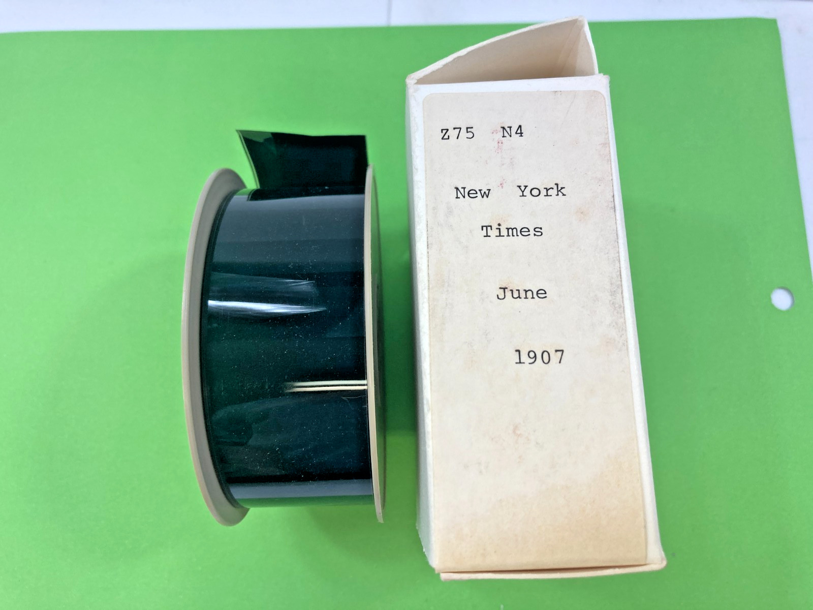 June 1907 ~ The Complete Month Of The New York Times On Microfilm