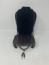Chinese Agrawood Necklace 108 Prayer Beads L Arg 34(2) 8 Mm