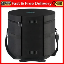 EASTROCK 22" x16" Bass Drum Bag, Bass Drum Cases 15 mm Thick Padding for Your...