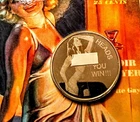 New Listing1 oz Fine Silver Round Heads You Win Bare Breasted Babe