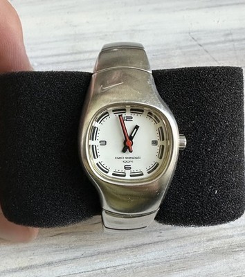 Nike Triax Armored Stainless Steel Watch   Water resist 100 meters, 2000's
