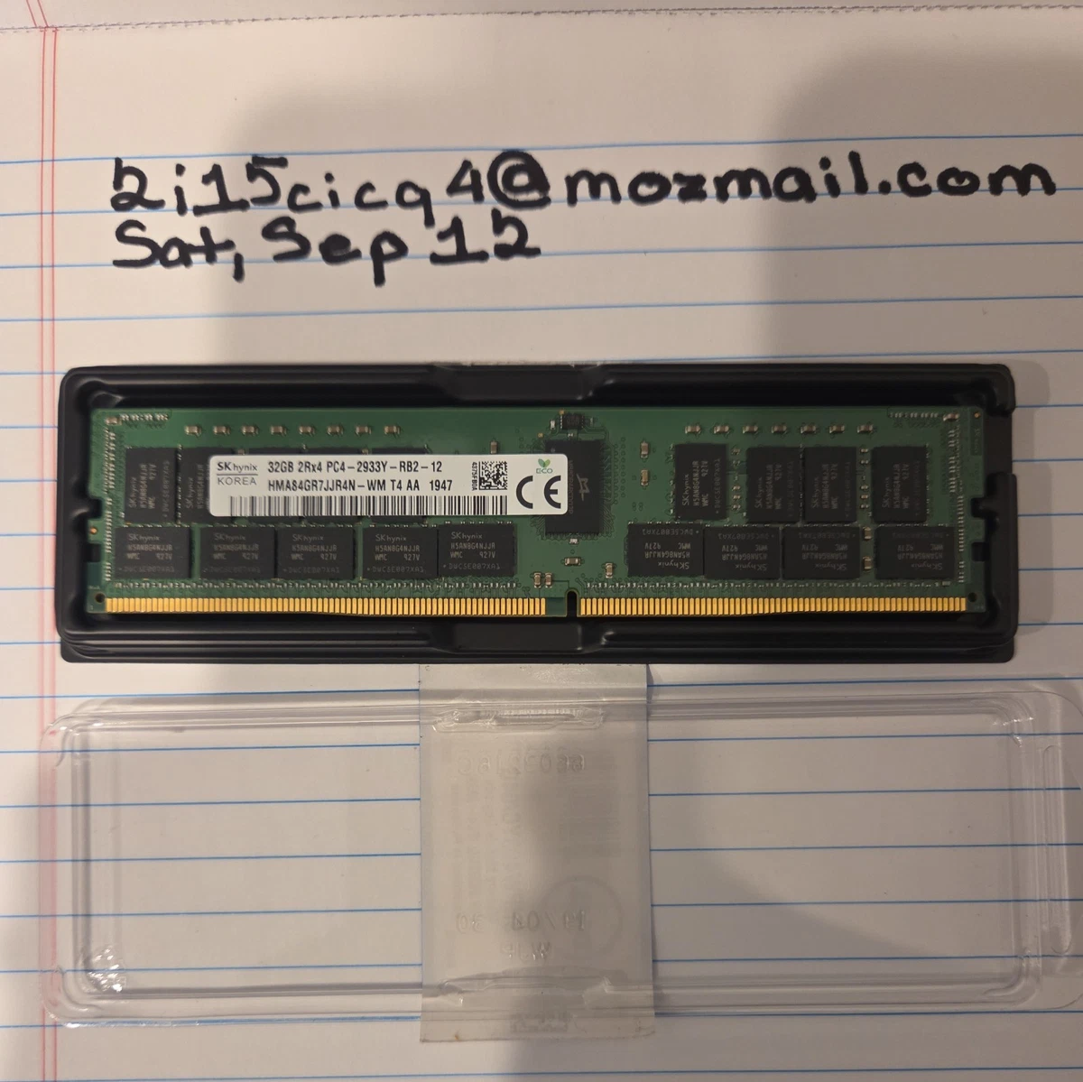 SK hynix DDR4 SDRAM ECC Network Server Memory (RAM) for sale | eBay