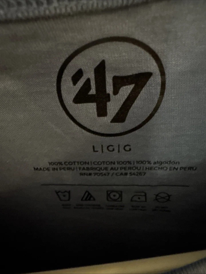 Camiseta azul MLB Toronto Blue Jays para hombre marca 47 - talla L EE. UU. Foto 3 de 4