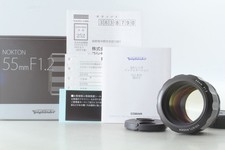 "Unused w/ Box" Voigtlander Nokton 55mm F/1.2 SL II S Nikon Ai-s F Mount JAPAN