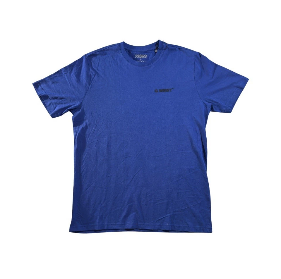 Camiseta Gráfica G WEST Grande Azul Royal “Reaper” Tamanho Grande|Nova - Imagem 2 de 3