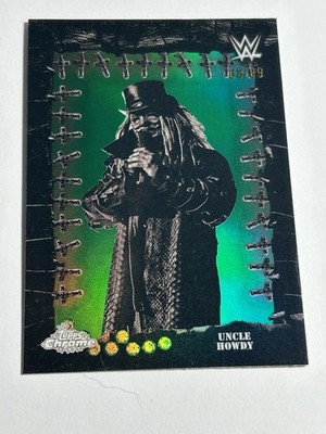 2025 Topps Chrome WWE Cactus Jack Uncle Howdy Famed Phantoms Green Refractor /99
