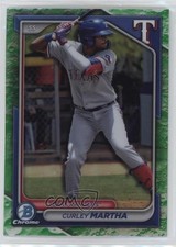 2024 Bowman Draft Chrome Lunar Glow Refractor Curley Martha #BDC-165 0c3e