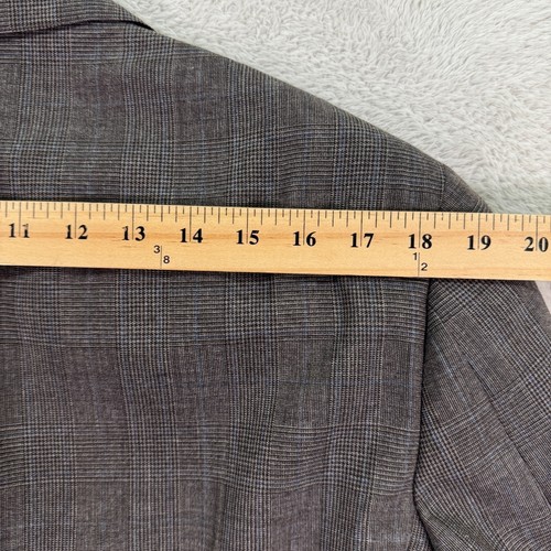 Vintage Brooks Brothers Herren 42R Classic Fit Blazer Braun Glencheck Sport Mantel - Bild 8 von 9