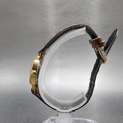 Seiko Watch Women 22mm Champagne Dial Gold Tone Octagon 1421 Seiko Watch Women 22mm Champagne Dial Gold Tone Octagon 1421