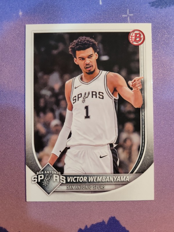 Topps Bowman Victor Wembanyama 2024-25 #143 San Antonio Spurs