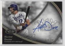 2020 Topps Tier One Tier One Talent Auto 28/299 Hunter Dozier #T1TA-HD Auto s7f