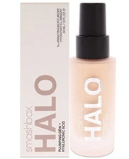 SmashBox Halo Plumping Dew Plus Hyaluronic Acid Illuminating Moisturizer 1oz NIB