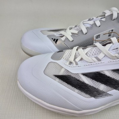Adizero Impact Cleats　WHT/SIL　28.5㎝　R Adidas Adizero Impact TPU Baseball Cleats IF3355 White/Grey Men's