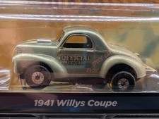 New AW Thunderjet Ultra-G Thunder Road 1941 Willys Coupe HO Slot Car