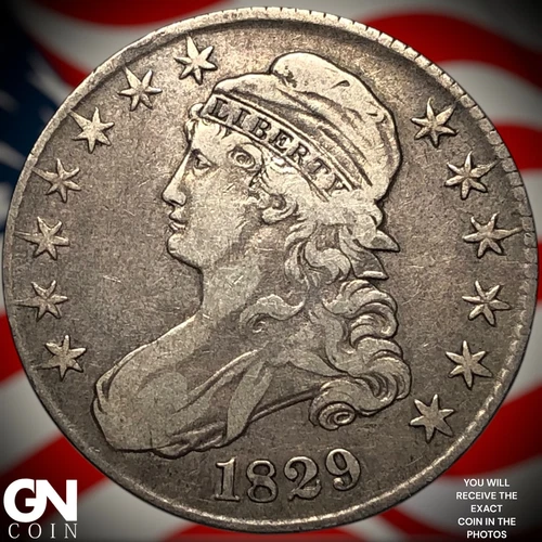 1829-P Capped Bust Half Dollar — photo from another recent sale