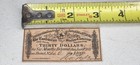 The Confederate States Of America 30 Dollar Bond Note Currency  — photo 4