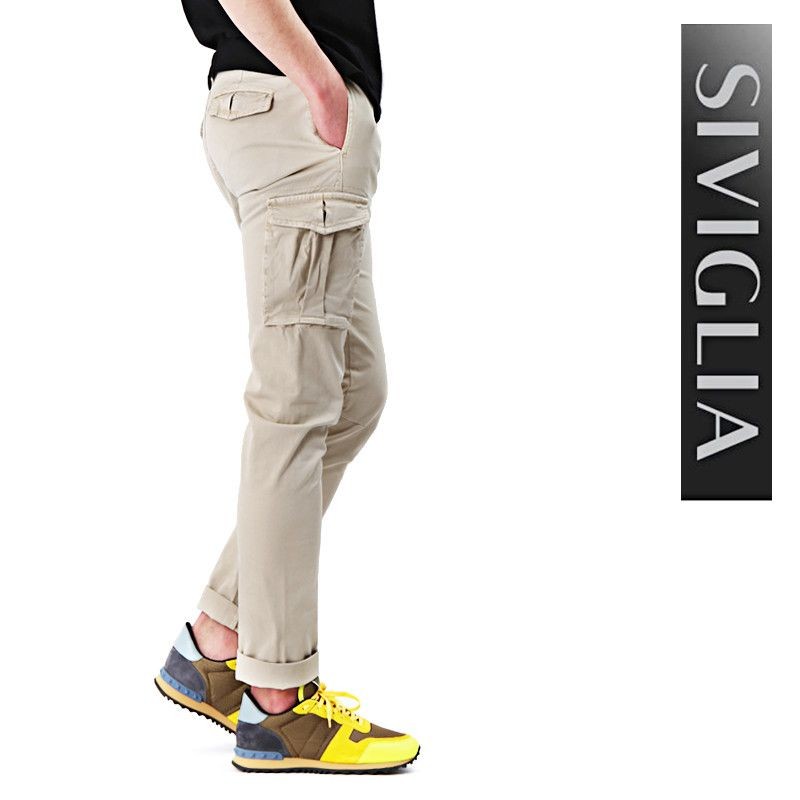 Pantalone cargo slim Siviglia altra marca 77807402