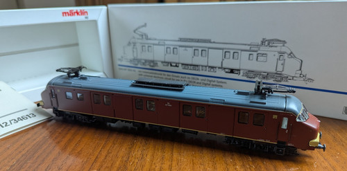 Märklin Spur H0 33891 Elektrotriebwagen Serie MP 3000 NS Delta Analog in OVP | Condition: Gebraucht