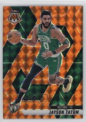 2024-25 Panini Mosaic Orange Mosaic Prizm 245/249 Jayson Tatum #188 16wc
