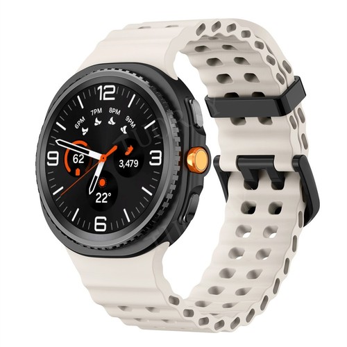 Bracelet pour Samsung Galaxy Watch 8/8 Classic Ultra 47mm 2025 silicone bracelet de remplacement - Photo 97/119