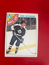 1978-79 O-Pee-Chee OPC #289 Dave Hutchison - Toronto Maple Leafs NRMT