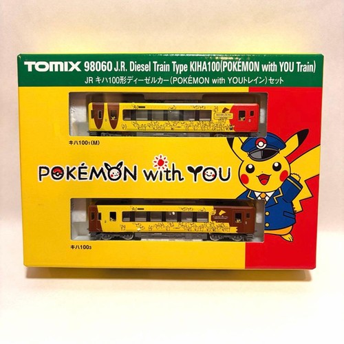 TOMIX 98060 N-Gauge JR Series Kiha 100 Diesel Pokemon with USTED Train Set | Zustand: Used