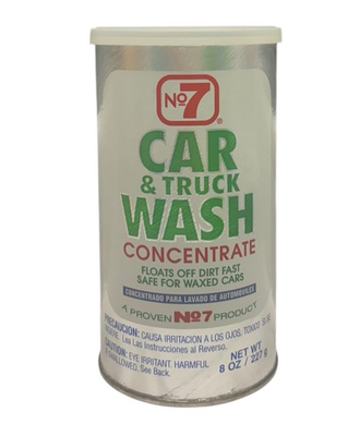 #ad #ad No. 7 Car amp; Truck Wash Concentrate 8oz Safe For Waxed Cars Sealed 16140 USA Made $24.99