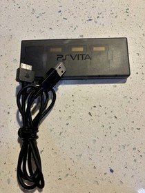 Sony PlayStation PS Vita Game Lot w/ OEM Game Case & Original Charging Cable