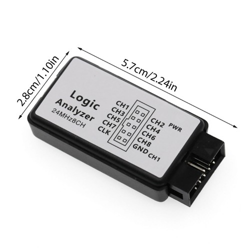 Analizzatore logico USB tascabile con 8 canali per sviluppo di sistemi embedded - Foto 8 di 8