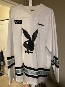 Pacsun Playboy Hockey Style Starter Jersey Size XL Mint Rare