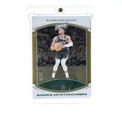 2023-24 Panini Player of the Day - Giannis Antetokounmpo #27 Foil /199